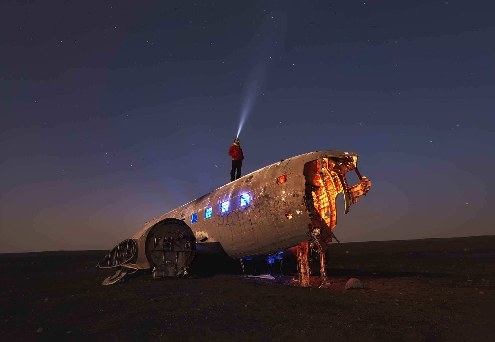 El avión estrellado de Islandia: cómo llegar a la playa de Sólheimasandur